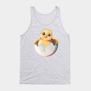 Reva Prisma hatching chick emoji Tank Top